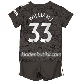 Manchester United Williams 33 Barn Bortedraktsett 2020-2021 Kortermet (+ Korte bukser)